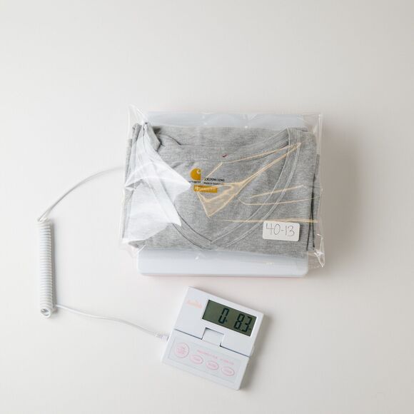 Carhartt Shirt Women's 2X Plus Gray Cotton Relaxed Fit Long Sleeve V-Neck Casual - Picture 8 of 8